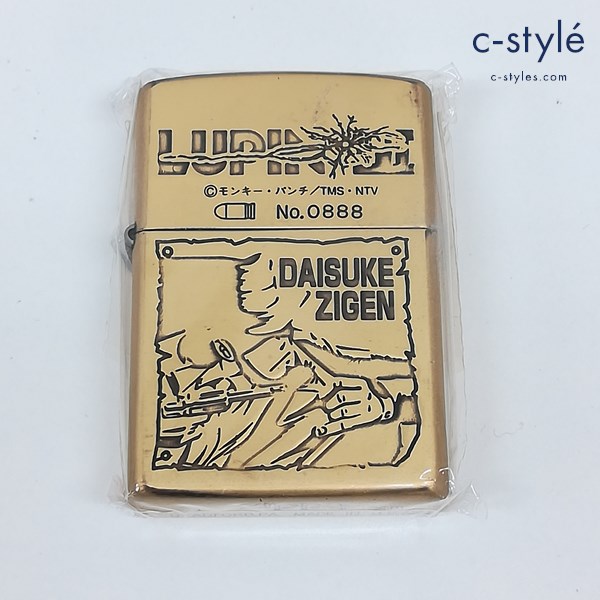 ZIPPO ジッポー ルパン三世 DAISUKE ZIGEN 次元大介 No.0888 1997年製 オイルライター ゴールド