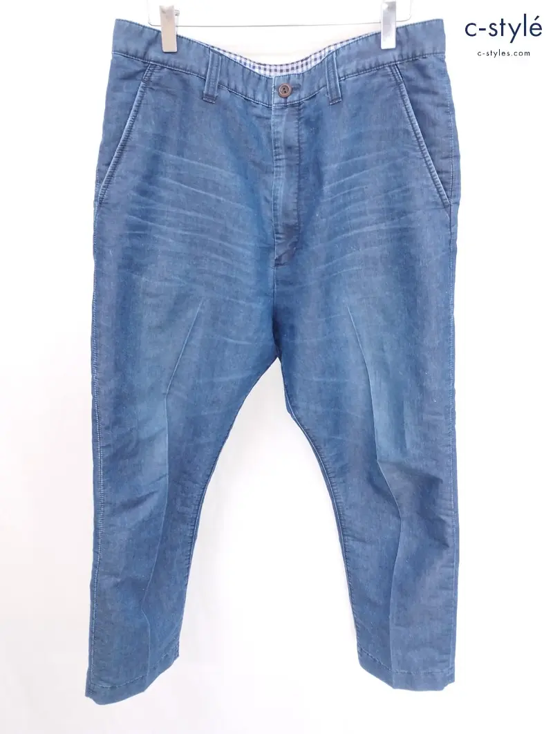 JUNYA WATANABE COMME des GARCONS MAN デニムパンツ M インディゴ ダメージ加工 WG-P014