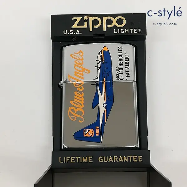 ZIPPO オイルライター ブルーエンジェルス ロッキード C-130 ハーキュリーズ ファットアルバート 1993年