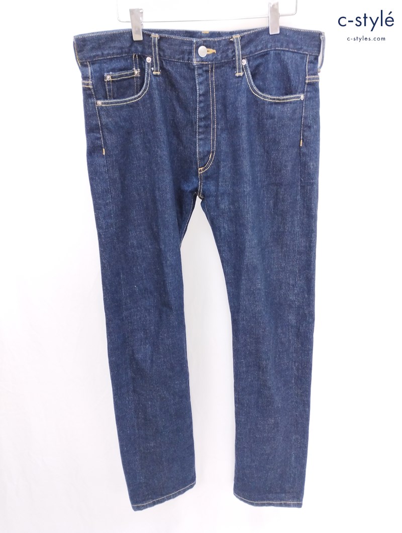 666 トリプルシックス デニムパンツ 34 インディゴ ジーンズ