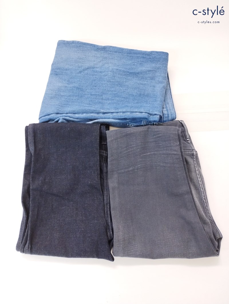 EMPORIO ARMANI エンポリオアルマーニ デニムパンツ 31 ジーンズ ブルー系 グレー系 ブラック系 計3点