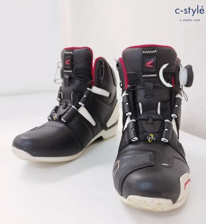 RSTAICHI アールエスタイチ ライディングシューズ 24.0 ブラック DRYMASTER BOA RSS006 バイク用品