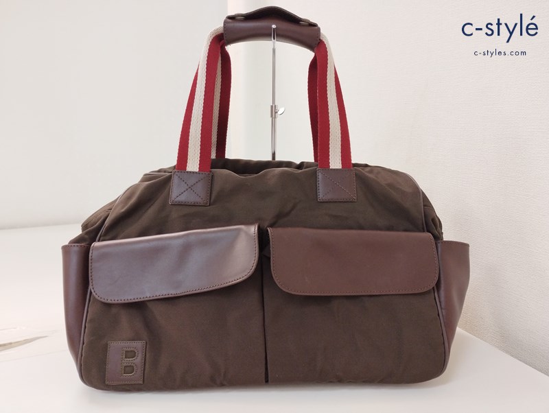 Bally バリー ボストンバッグ ブラウン系 カバン ショルダーバッグ