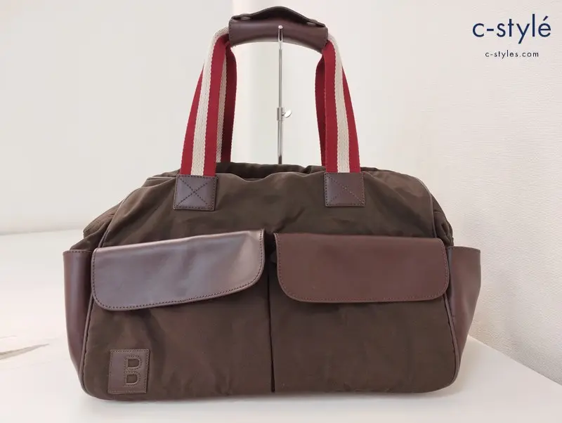 Bally バリー ボストンバッグ ブラウン系 カバン ショルダーバッグ