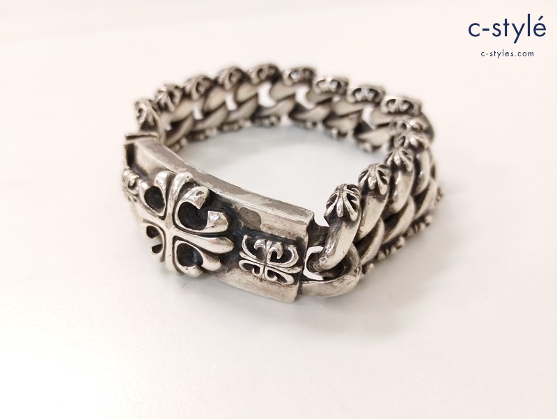 A&G エーアンドジー ブレスレット シルバー クロスID アクセサリー