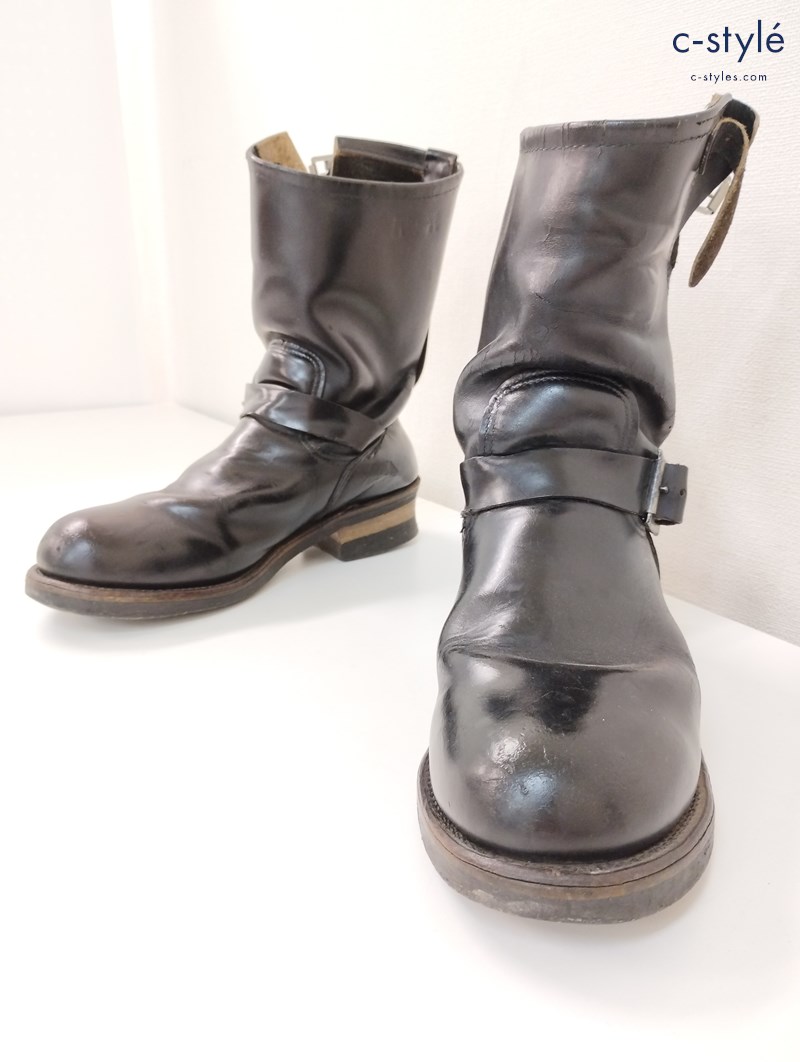 REDWING レッドウィング エンジニアブーツ ブラック ANSI Z41 PT91 M1/75 C/75 レザー