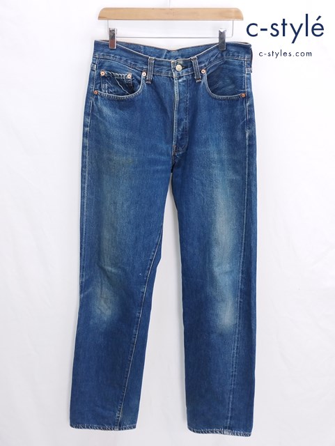 LEVI’S リーバイス デニムパンツ W33 インディゴ 90s 1993年 リーバイス110周年 501 バレンシア 綿100%