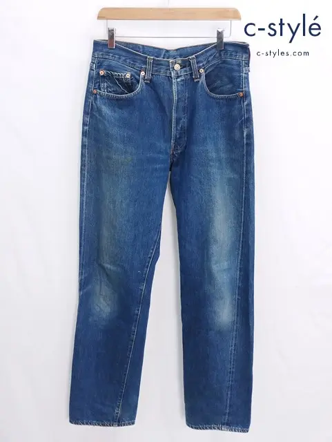LEVI’S リーバイス デニムパンツ W33 インディゴ 90s 1993年 リーバイス110周年 501 バレンシア 綿100%