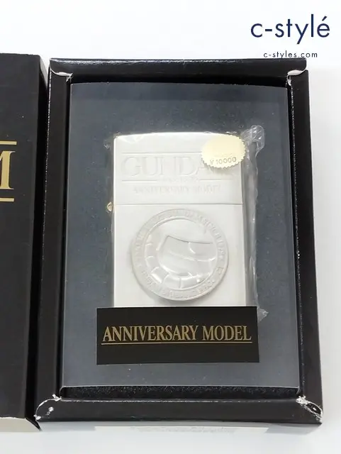 ZIPPO ジッポー オイルライター 機動戦士ガンダム アニバーサリーモデル No.2 立体プレート 2000年製 喫煙具