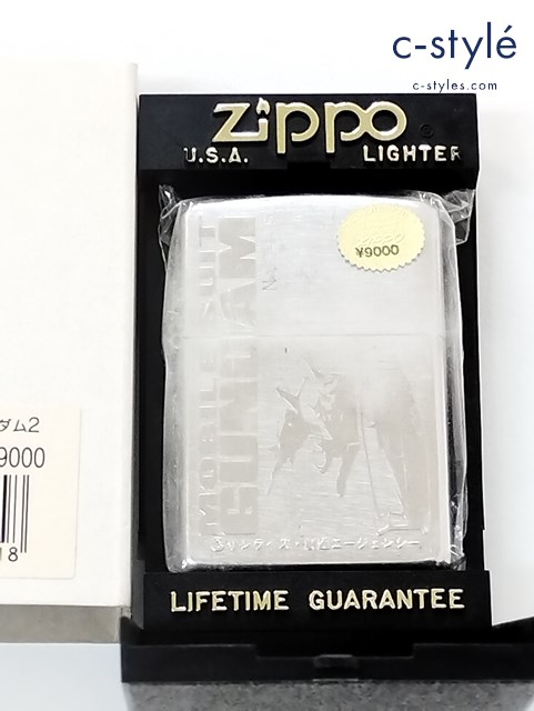ZIPPO ジッポー オイルライター 機動戦士ガンダム2 シルバー 1998年製 喫煙具