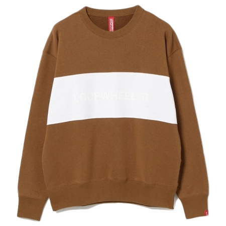 BEAMS×LOOPWHEELER(ビームス×ループウィラー) 別注 ルーズフィット スウェットシャツ