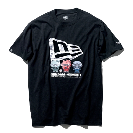 New Era×STRICT-G(ニューエラ×ストリクトジー) 『ガンダム★ハローキティ』Tシャツ ジオン軍