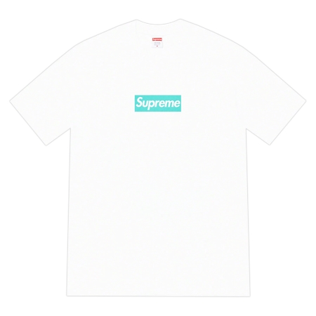 Supreme×Tiffany(シュプリーム×ティファニー) Box Logo Tee