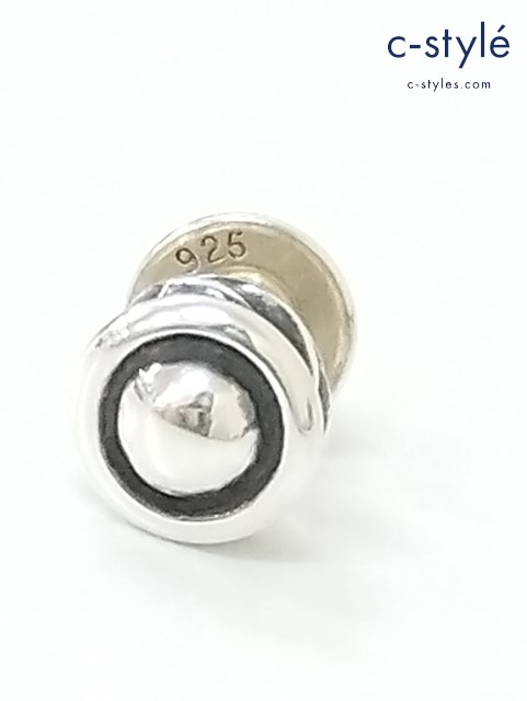 LONE ONES ロンワンズ カーヴドスタッドピアス シルバー 925 アクセサリー