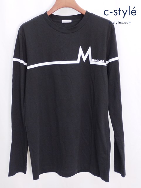 MONCLER モンクレール 長袖Tシャツ L ブラック LS TSHIRT H20918D00003 8390T