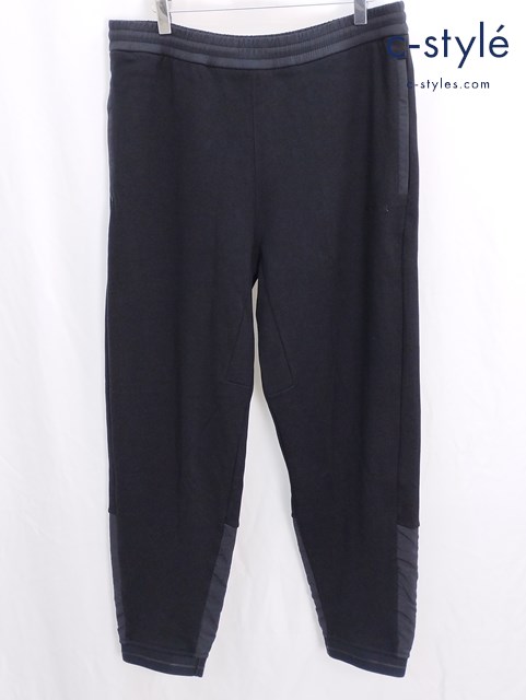 MONCLER モンクレール スウェットパンツ M ブラック I20918H00014 89AB0 綿100%