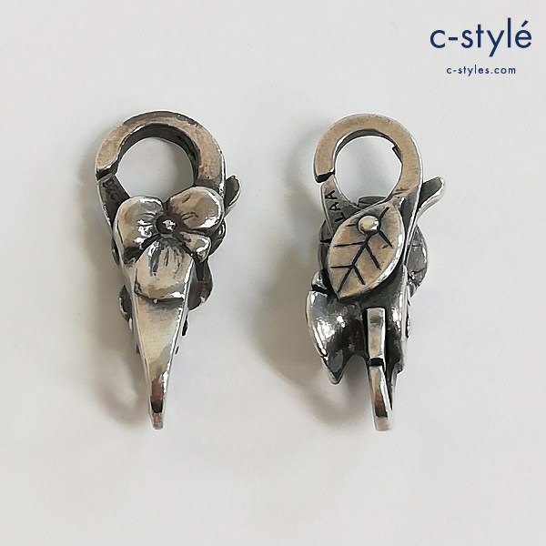 TROLLBEADS トロールビーズ フック シルバー 花 925