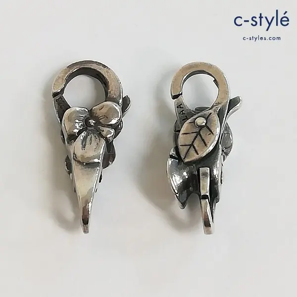 TROLLBEADS トロールビーズ フック シルバー 花 925