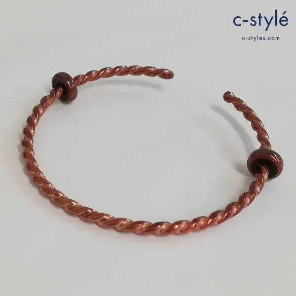 TROLLBEADS トロールビーズ バングル 銅色 アクセサリー