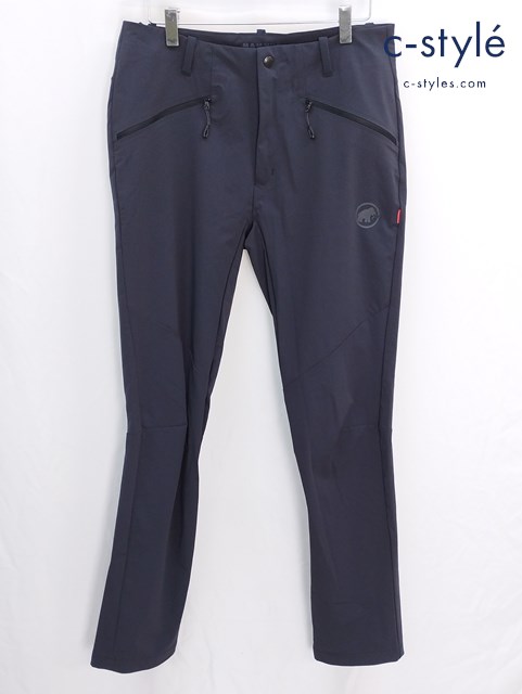 MAMMUT マムート パンツ L ブラック Trekkers2.0 Pants 1021-00410 ジッパーフライ