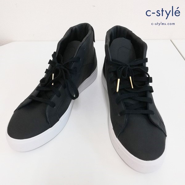 adidas アディダス スニーカー 26.5cm ブラック SLEEKMID ハイカット 靴