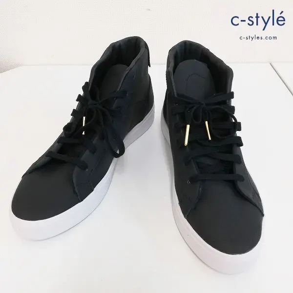 adidas アディダス スニーカー 26.5cm ブラック SLEEKMID ハイカット 靴