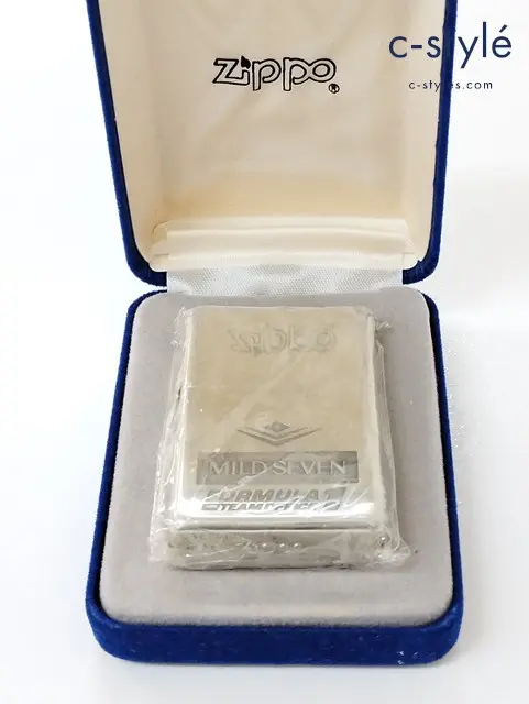 ZIPPO ジッポー オイルライター マイルドセブン FORMULA1 TEAM OFFICE STERLING 1995年製 シルバー 喫煙具