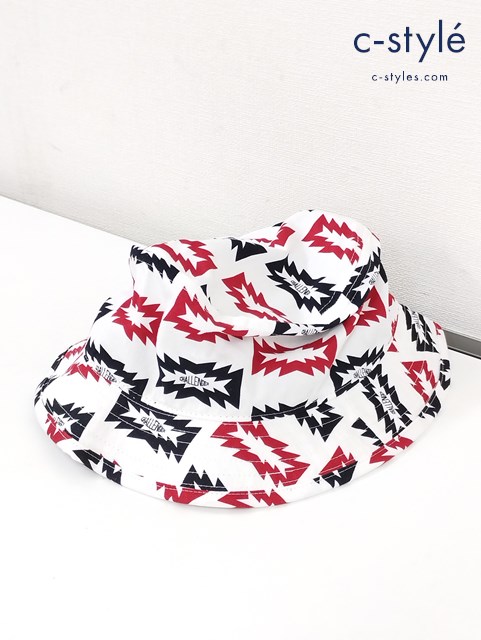 CHALLENGER チャレンジャー NATIVE BUCKET HAT L ホワイト系 ネイティブ柄 コットン