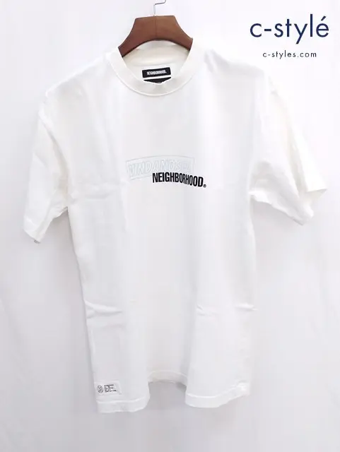 WIND AND SEA×NEIGHBORHOOD Tシャツ L ホワイト 半袖 NHWDS-01/C-TEE-SS