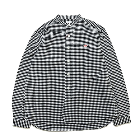 DANTON(ダントン) シャツ DT-B0280 OXP オックスフォード バンドカラーシャツ