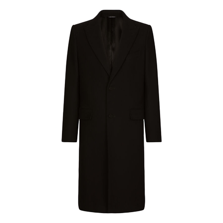 DOLCE & GABBANA(ドルチェ＆ガッバーナ) コート シングルブレストコート ウール