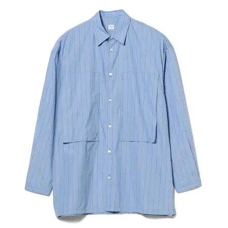E. Tautz(イートウツ) シャツ ストライプ ラインマン シャツ