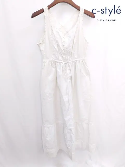 45R pate a chou パトアシュ タペットダンプのハンドワークペチドレス ホワイト系