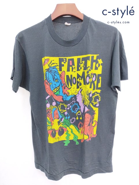 SCREEN STARS スクリーンスターズ ロックバンドTシャツ 半袖 FAITH NO MORE Introduce Yourself L 黒
