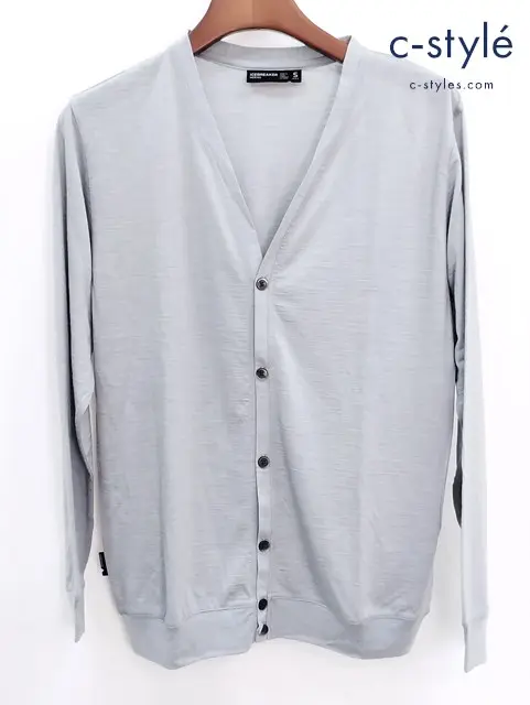 ICE BREAKER アイスブレーカー メリノウールカーディガン S グレー系 IT11873