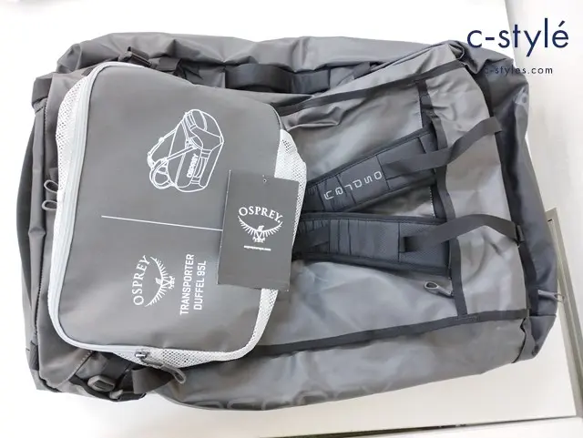 Osprey オスプレー ボストンバッグ Transporter 95 トランスポーター95 ブラック系 ダッフルバッグ