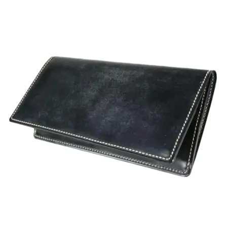 GANZO(ガンゾ) ブライドルカジュアル ファスナー小銭入れ付き長財布