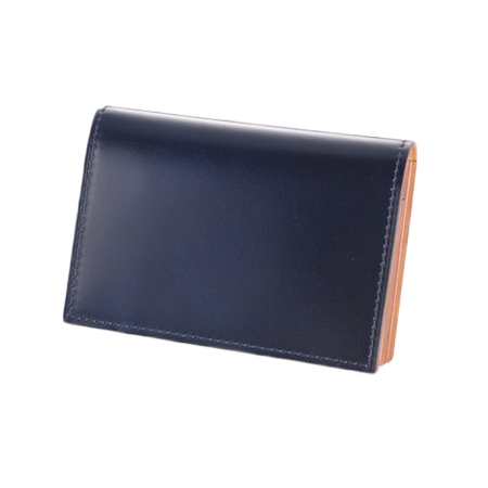 GANZO(ガンゾ) コードバン 通しマチ名刺入れ