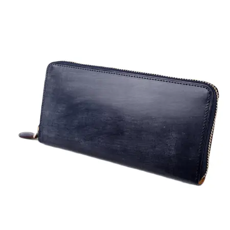 GANZO(ガンゾ) シンブライドル ラウンドファスナー長財布