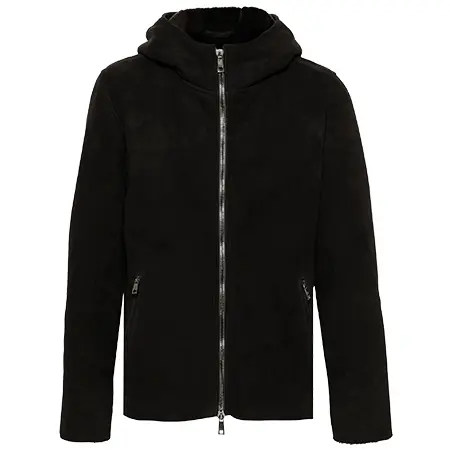 GIORGIO BRATO(ジョルジオブラット) レザージャケット フーデッド レザージャケット