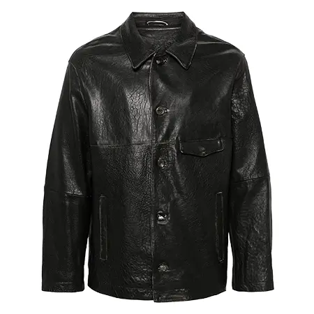 GIORGIO BRATO(ジョルジオブラット) レザージャケット レザーシャツジャケット