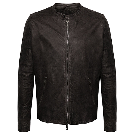GIORGIO BRATO(ジョルジオブラット) レザージャケット テクスチャードレザー ジャケット