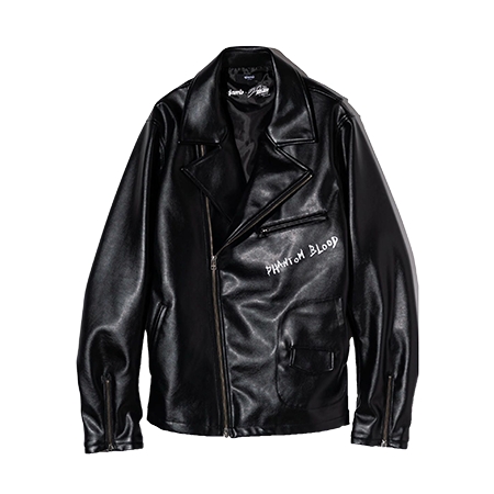 glamb(グラム) コラボ glamb×ジョジョの奇妙な冒険 ファントムブラッド Stone Mask Riders Jacket / ストーンマスクライダースジャケット