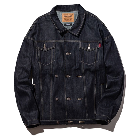 glamb(グラム) デニム Double Brested Denim JKT ダブルブレストデニムジャケット