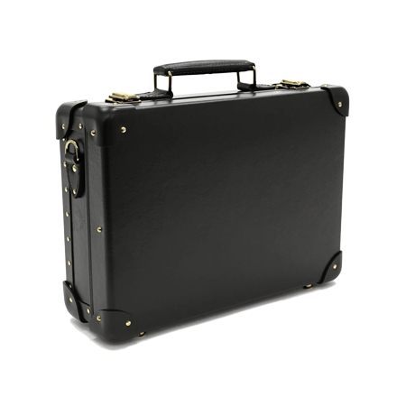 GLOBE-TROTTER(グローブトロッター) アタッシュケース センテナリースモール アタッシェ / ブラック×ゴールド