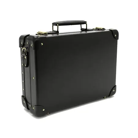 GLOBE-TROTTER(グローブトロッター) アタッシュケース センテナリースモール アタッシェ / ブラック×ゴールド