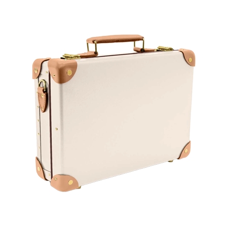 GLOBE-TROTTER(グローブトロッター) アタッシュケース サファリ スモールアタッシェ / アイボリー×ナチュラル