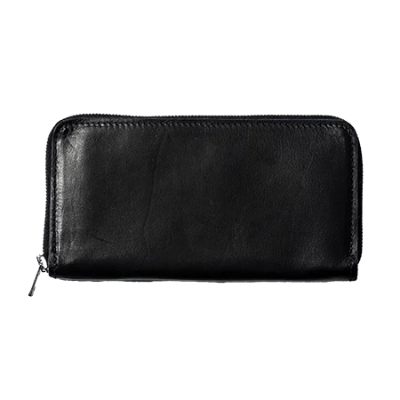 GUIDI(グイディ) 財布 Long Leather Wallet （Black）