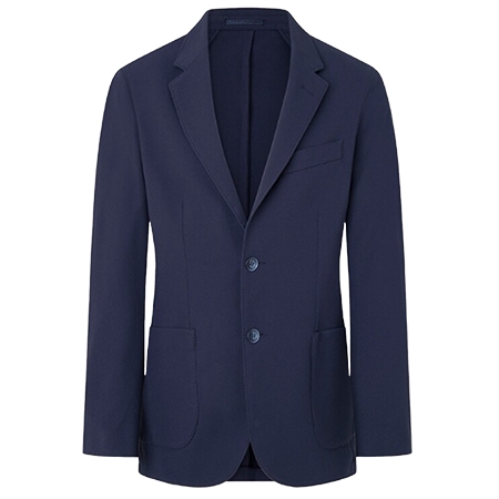 HACKETT LONDON(ハケットロンドン) ジャケット テクスチャード ニットジャケット / ネイビー