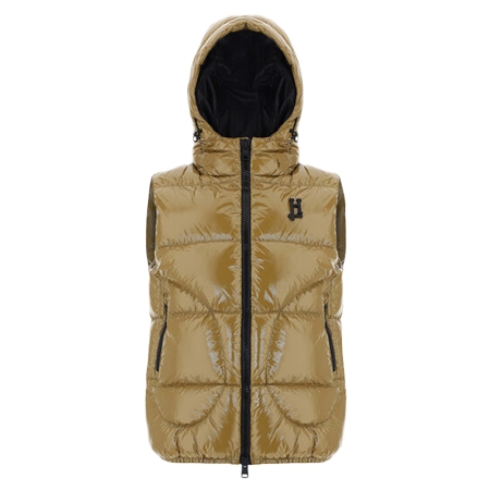 HERNO(ヘルノ) ダウン グロス フード ウェストコートベスト